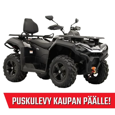 Trapper 750L Guardian EPS T3b, musta