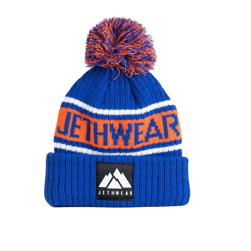 Jethwear PomPom -pipo Sininen/Oranssi