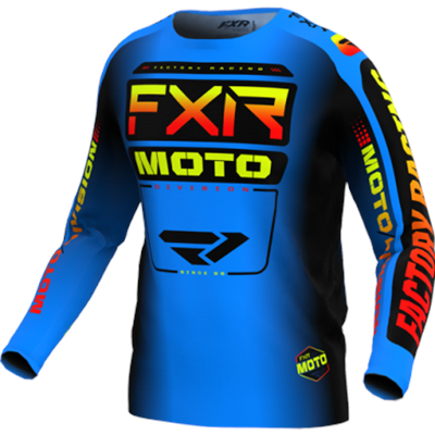 Yth Clutch MX Jersey XL Blue/Inferno