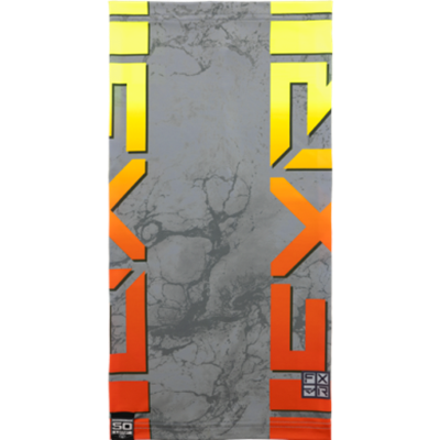 Derby UPF Neck Gaiter Grey Ripple/Inferno OS