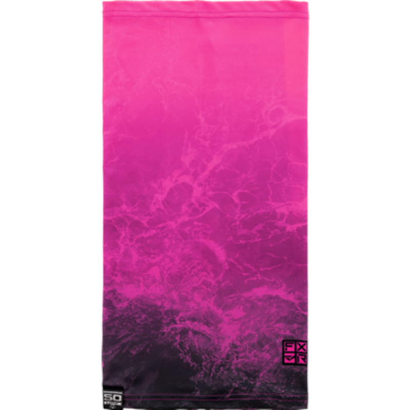 Derby UPF Neck Gaiter Fuchsia Ripple OS