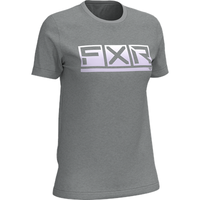 W Podium Premium T-Shirt Grey Heather/Lavender Fade XS