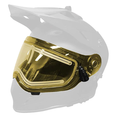 Ignite Shield for Delta R3L Ignite Helmet ONE SIZE FITS ALL Yellow Tint