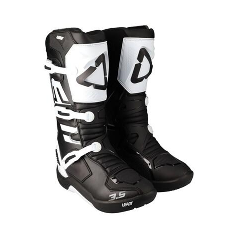 Leatt Boot 3.5 Jr #US3/UK2/EU35.5/CM22.5 Blk/Wht