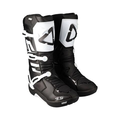 Leatt Boot 3.5 Jr #US3/UK2/EU35.5/CM22.5 Blk/Wht