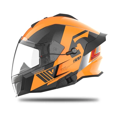 Delta V Carbon Commander Helmet (2025) 3X Orange