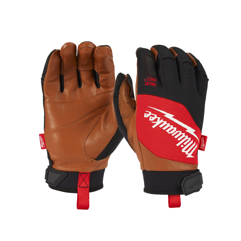 KÄSINEET HYBRID NAHKA - M/8