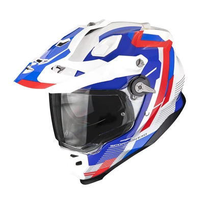 SCORPION Kypärä ADF-9000 AIR PATROL White-Blue-Red M