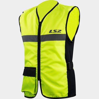 LS2 VEST HI-VIS YELLOW XL