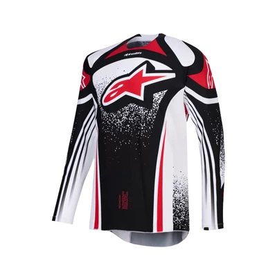 Alpinestars Paita Techstar Nomur Musta/Valkoinen/Punainen XL