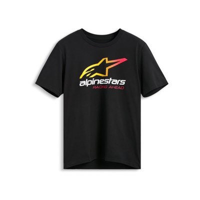 Alpinestars T-Shirt Aligned SS CSF Black XXL
