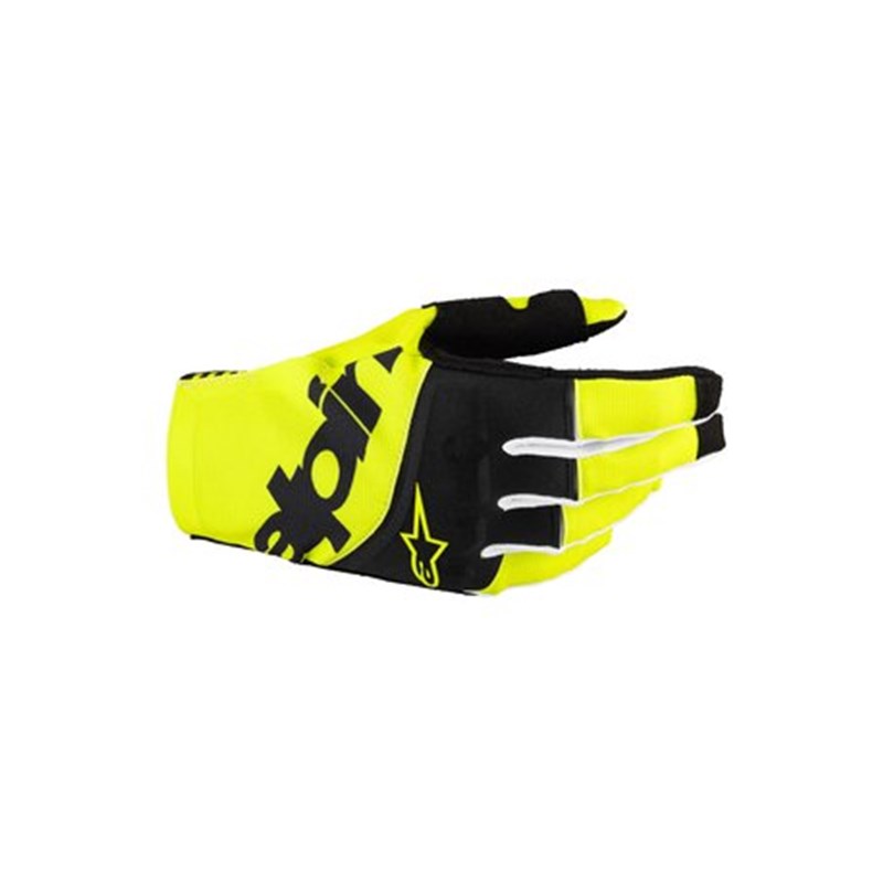 Alpinestars Hanskat Techstar Musta/Keltainen Fluo XL