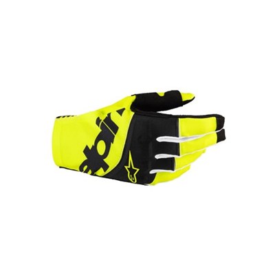 Alpinestars Hanskat Techstar Musta/Keltainen Fluo XL