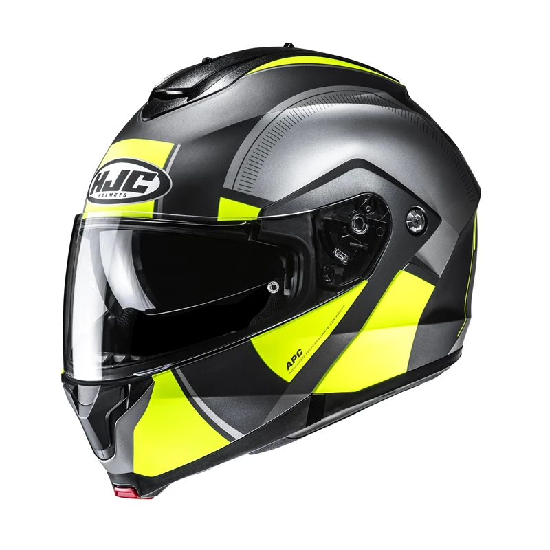 HJC Kypärä C91N Jyn Fluo Keltainen/Harmaa MC3HSF XL