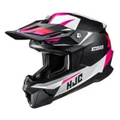 HJC Kypärä C50 Slide Musta/Pinkki MC8SF XS