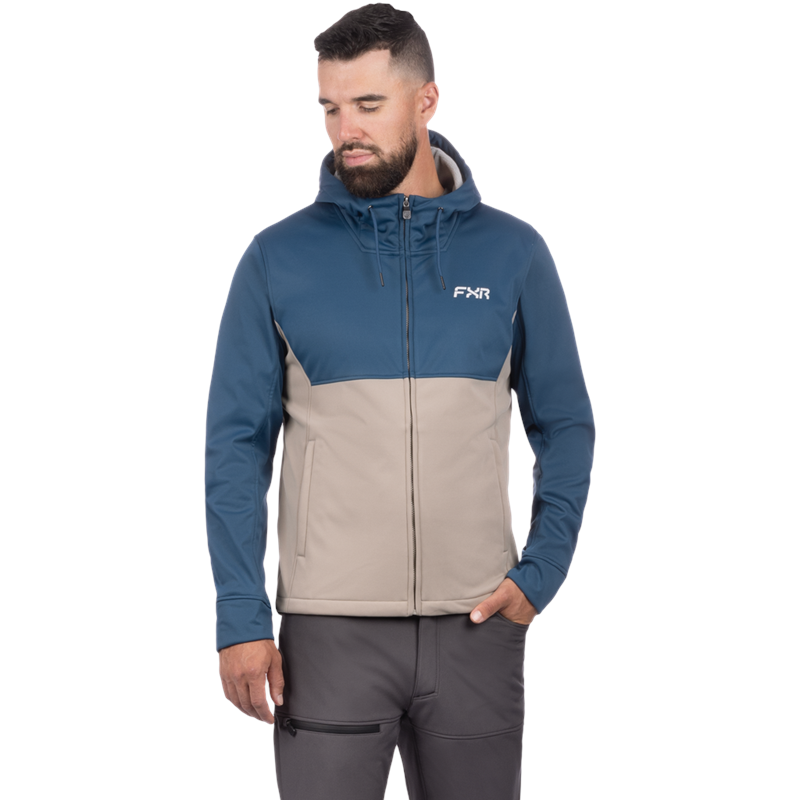 M Hydrogen Softshell Jacket 24-Dark Steel/Stone-2XL