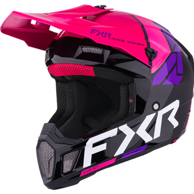 Clutch Comp MX Helmet 26-Black/Razz