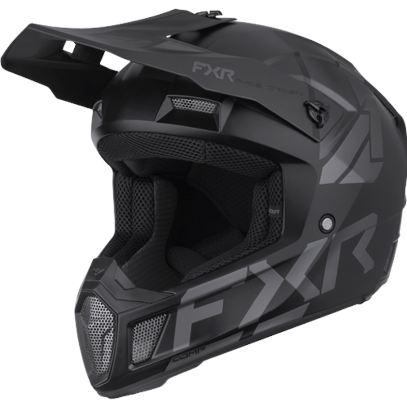 FXR Clutch Comp MX Kypärä musta