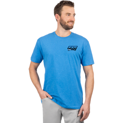 M Race Div Premium T-Shirt 24-Tranquil Blue/Black-XL