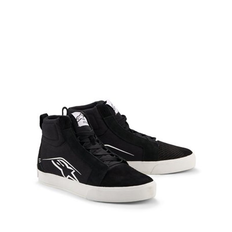 Alpinestars Ajokenkä Ride -63 Canvas Musta/Valkoinen 44