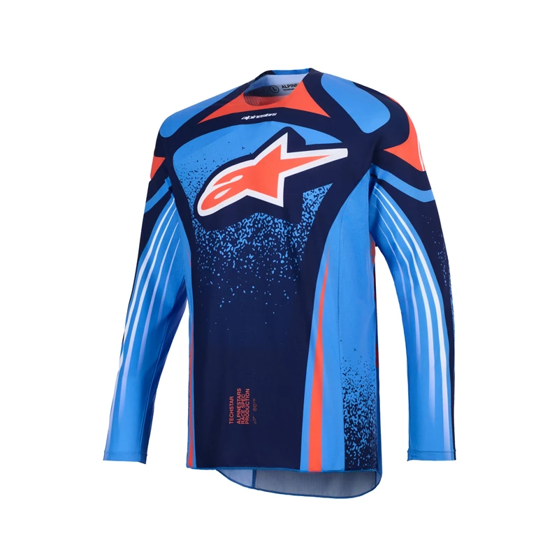 Alpinestars Paita Techstar Nomur Laiv.sininen/Oranssi/UCLA Sininen M