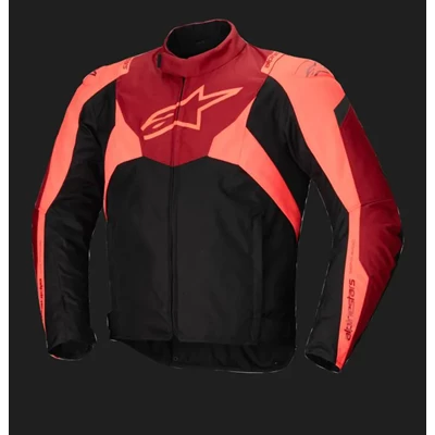 Alpinestars Ajotakki T-Jaws v4 Vedenpitävä Musta/Punainen/Punainen Fluo XXL