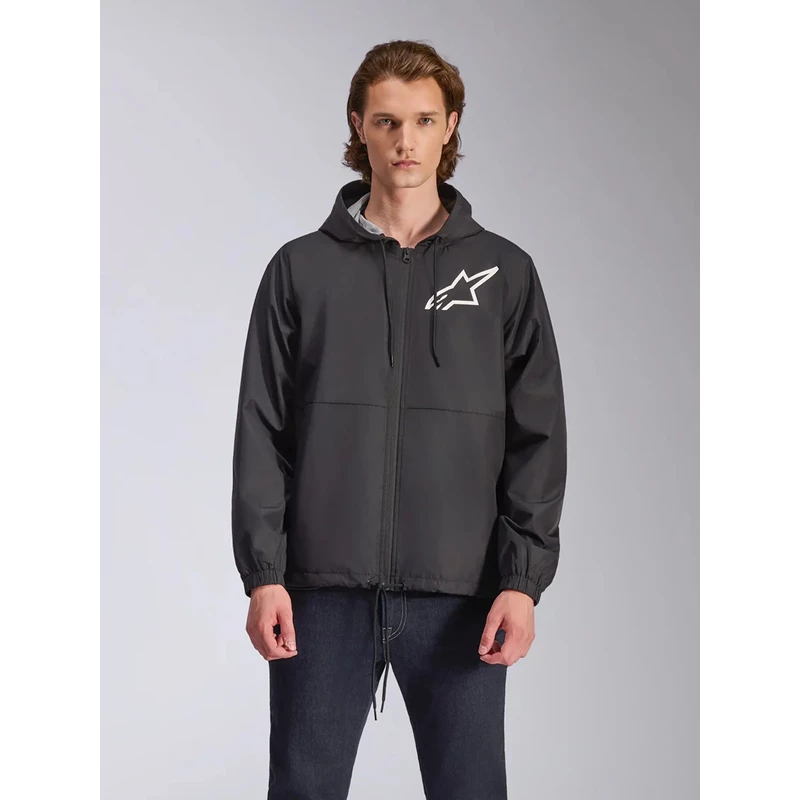 Alpinestars Jacket Speeder Chromium Windbreaker Black/White XXL