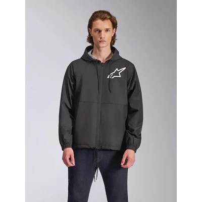 Alpinestars Jacket Speeder Chromium Windbreaker Black/White XXL
