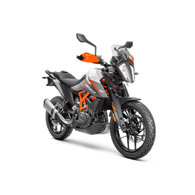 2024 KTM Street 390 ADVENTURE, white
