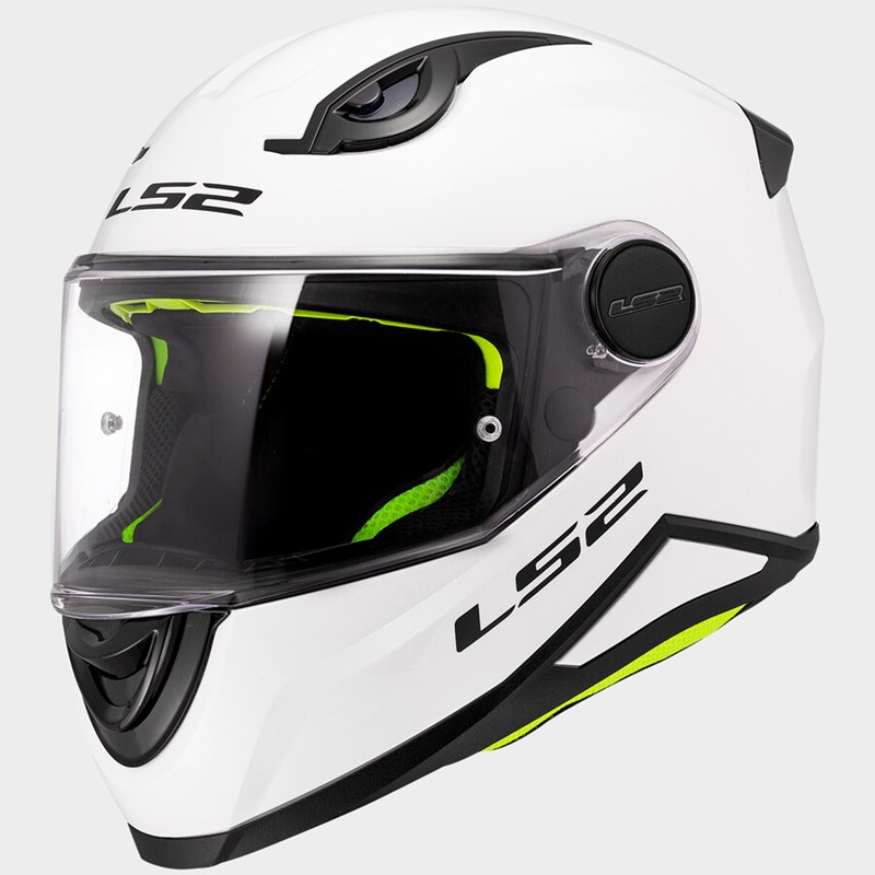 LS2 FF812 KID SOLID WHITE M