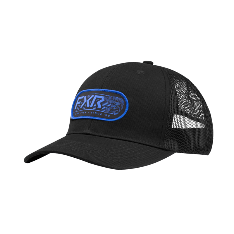 Action Hat 26-Black/Cobalt-Adult