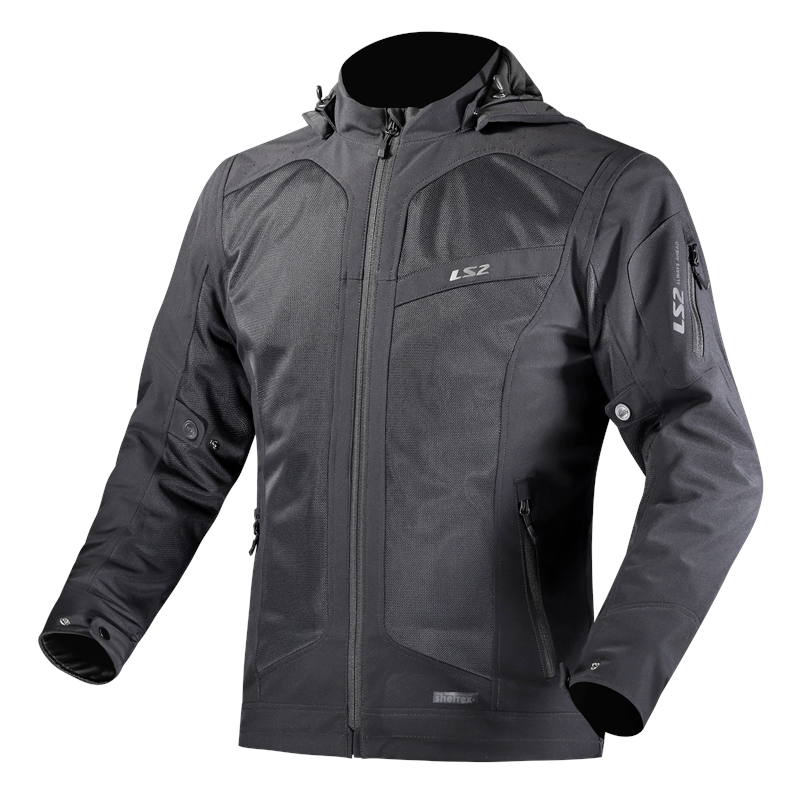 LS2 BOLTON AIR LADY JACKET BLACK S