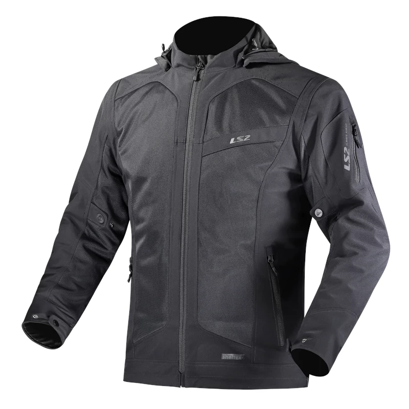 LS2 BOLTON AIR MAN JACKET BLACK L