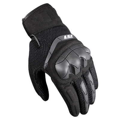 LS2 KUBRA MAN GLOVES BLACK S