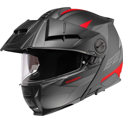 Schuberth Kypärä E2 Defender Matta Punainen XS 53