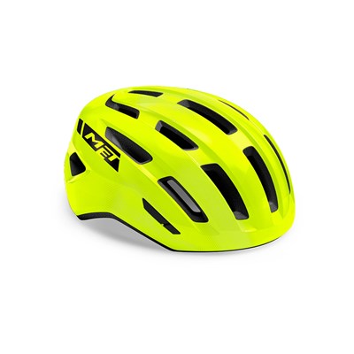 MET Helmet Miles Fluo Yellow/Glossy S/M (52-58 cm)