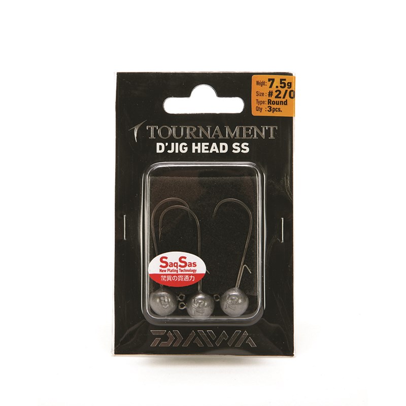 TOURNAMENT JIG HEAD SS RD 2/0