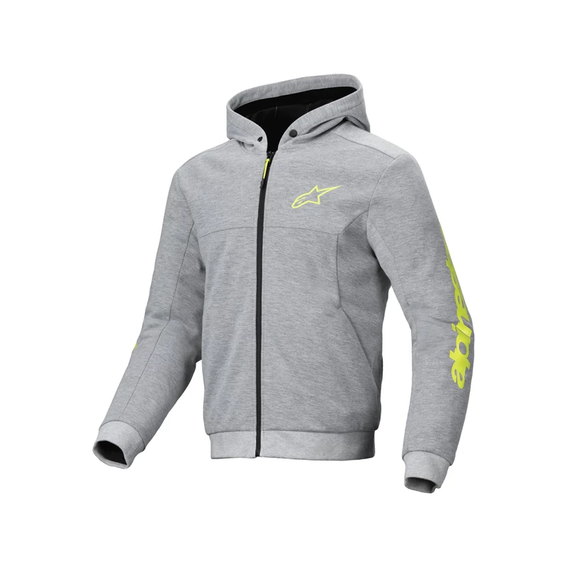 Alpinestars Ajohuppari Chrome v2 Harmaa/Keltainen Fluo XS