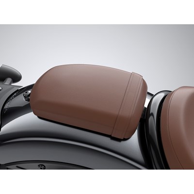 Honda Rebel 1100 matkustajan istuin, ruskea