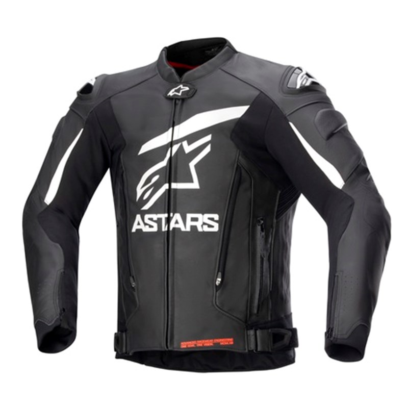 Alpinestars Nahkatakki GP Plus R v4 Musta/Valkoinen, 54