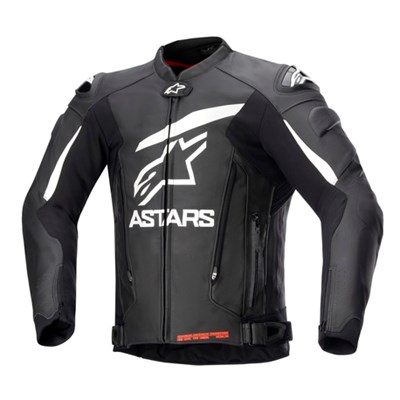 Alpinestars Nahkatakki GP Plus R v4 Musta/Valkoinen, 54