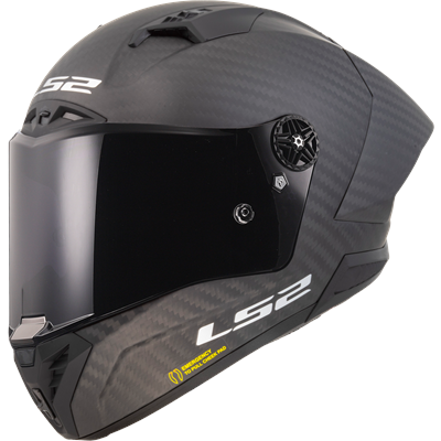 LS2 FF805 THUNDER GP AERO SPOILER M.BLACK-06 XL