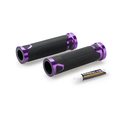Puig Grips By Pair Puig Hi-Tech Revving 123Mm C/Purple