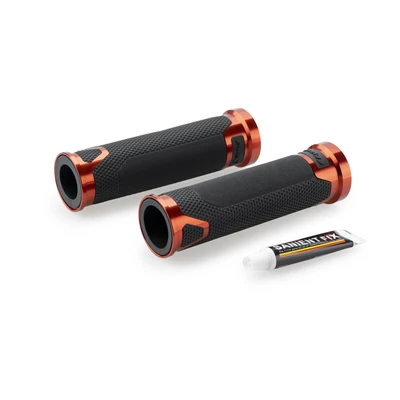 Puig Grips By Pair Puig Hi-Tech Revving 123Mm C/Orange