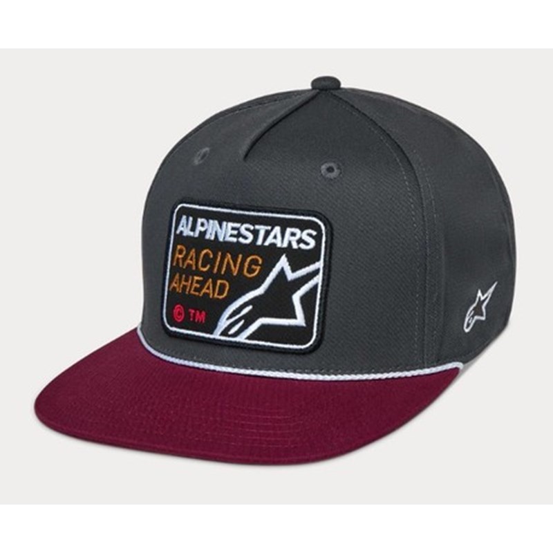 Alpinestars Lippis Intuitive Snapback Harmaa/Punainen One Size
