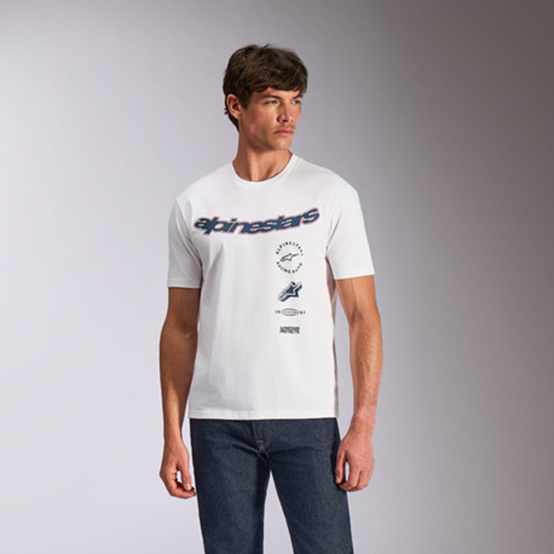 Alpinestars T-Paita Abus SS CSF Valkoinen 2XL