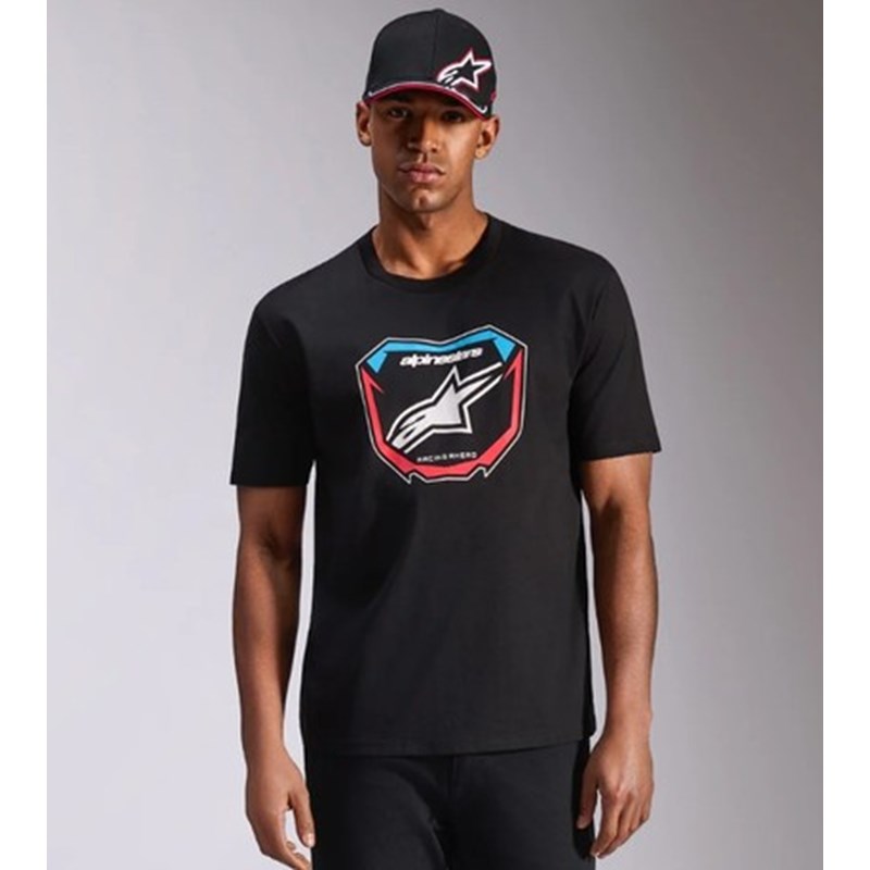 Alpinestars T-Paita Plate SS CSF Musta 2XL