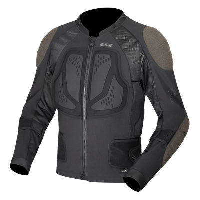 LS2 X-TERRAIN MAN JACKET BLACK GREY XL