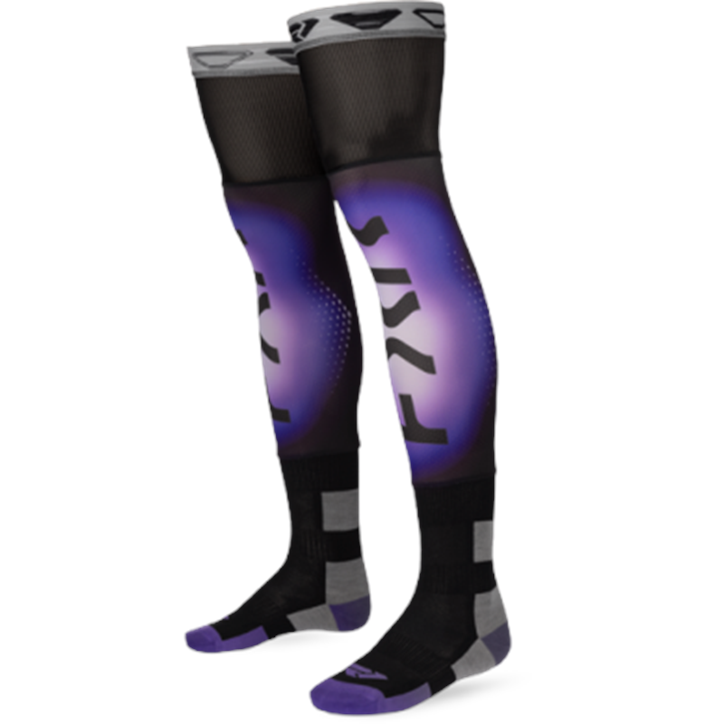 Riding Sock AIR -ajosukat, S/M, musta/violetti