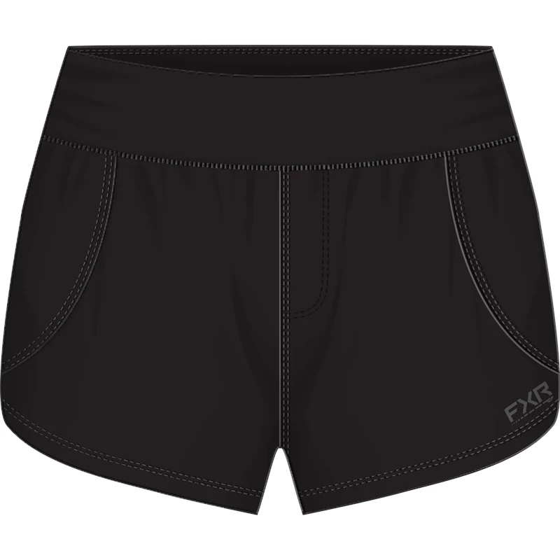 W Coastal Short XS Black